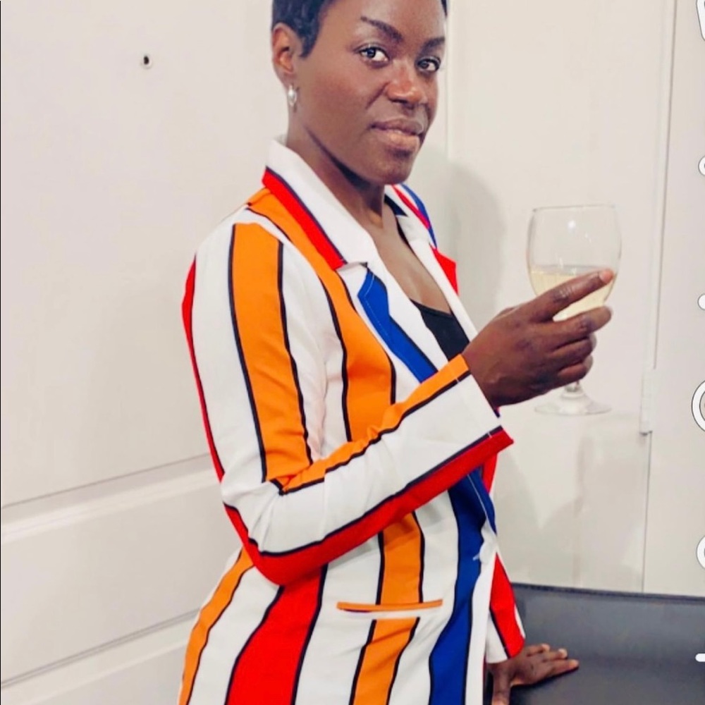 Striped Blazer - Picture 2 of 2